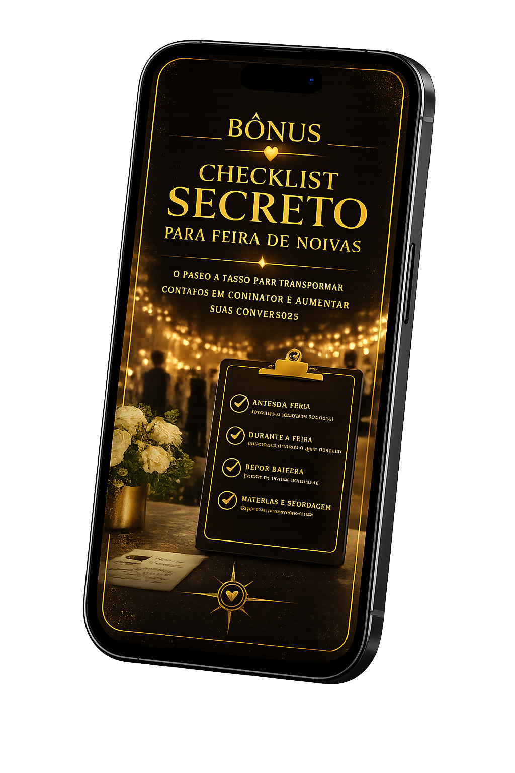 Checklist Secreto para Feira de Noivas